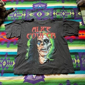 Alice Cooper vintage band t M